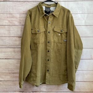 NEW WITH TAGS EDDIE BAUER FAULTLINE FLANNEL LINED‎ CORDUROY JACKET